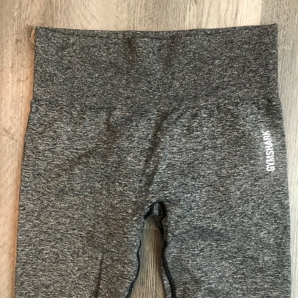 GYMSHARK ADAPT MARL SEAMLESS LEGGINGS medium grey - Picture 8 of 11
